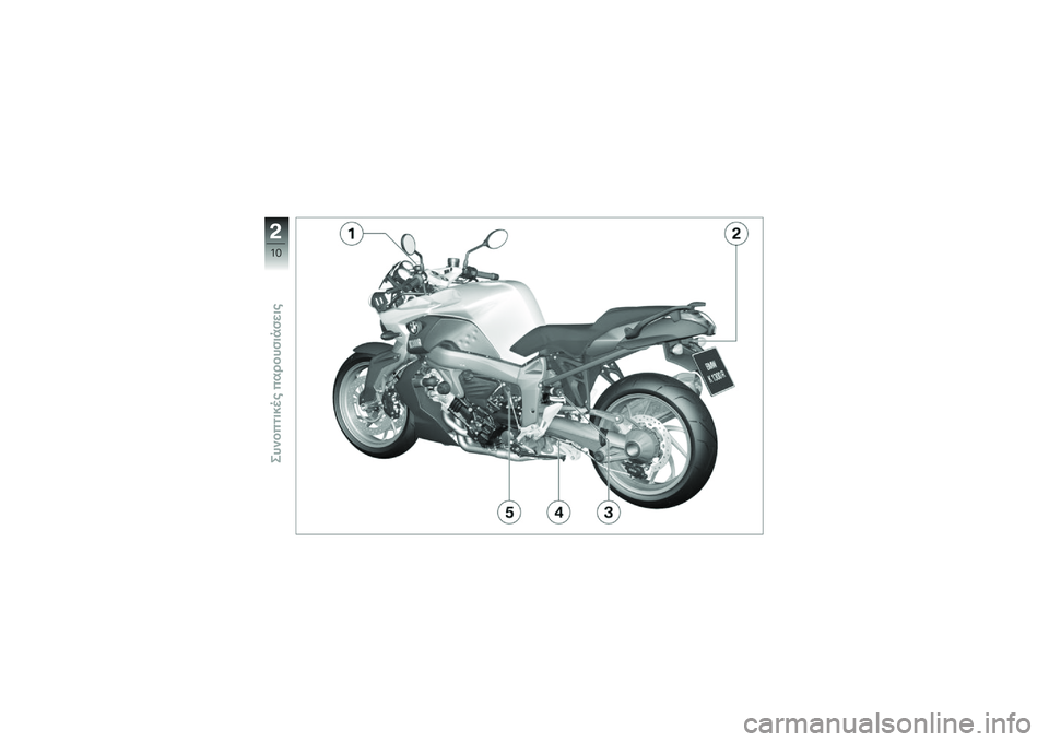 BMW MOTORRAD K 1300 R 2009  Εγχειρίδιο ιδιοκτήτη (in Greek) 
�8 