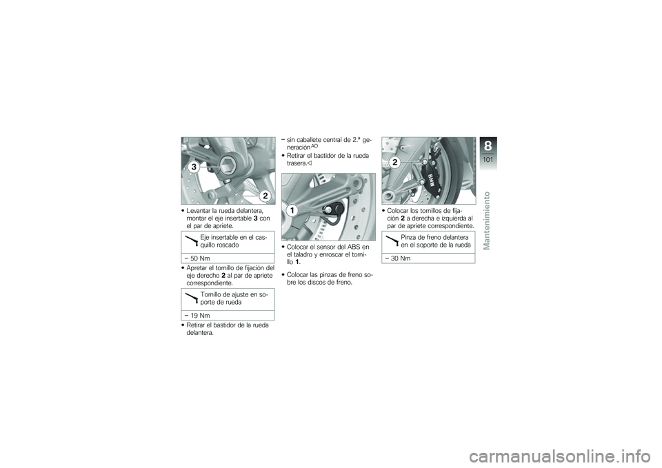 BMW MOTORRAD K 1300 R 2012  Manual de instrucciones (in Spanish) �"�������	 �� �	�
��� ��������	���
�����	 �� ��&� �����	����������� ���	 �� ���	�����
�#�&� �����	����� �� �� ����$�\f�
���� 