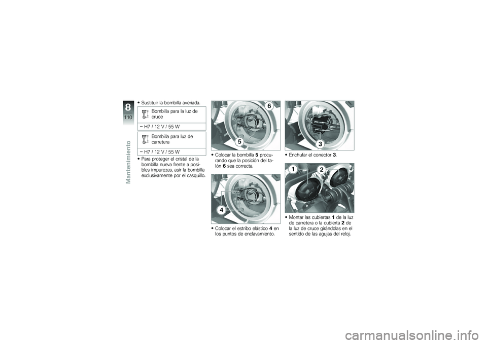 BMW MOTORRAD K 1300 R 2012  Manual de instrucciones (in Spanish) �,�
�����
��	 �� ���
����� ����	�����
���
����� ���	� �� ��
� ����	�
��
�?�6 �K �/�8 �4 �K �3�3 �
���
����� ���	� ��
� �����	�	����	�
�?�6