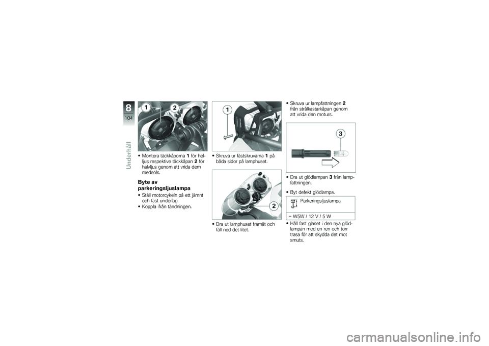 BMW MOTORRAD K 1300 R 2012  Instruktionsbok (in Swedish) ���
��
�� �������%���
����� ��
�	��	�$�\b� ��
��%�
����\f�
 �������%��
�!������	�\f�	�$�\b� ��
�
�� ��� �\f���� ��
���
����	��
��5�\f�
 ��
�