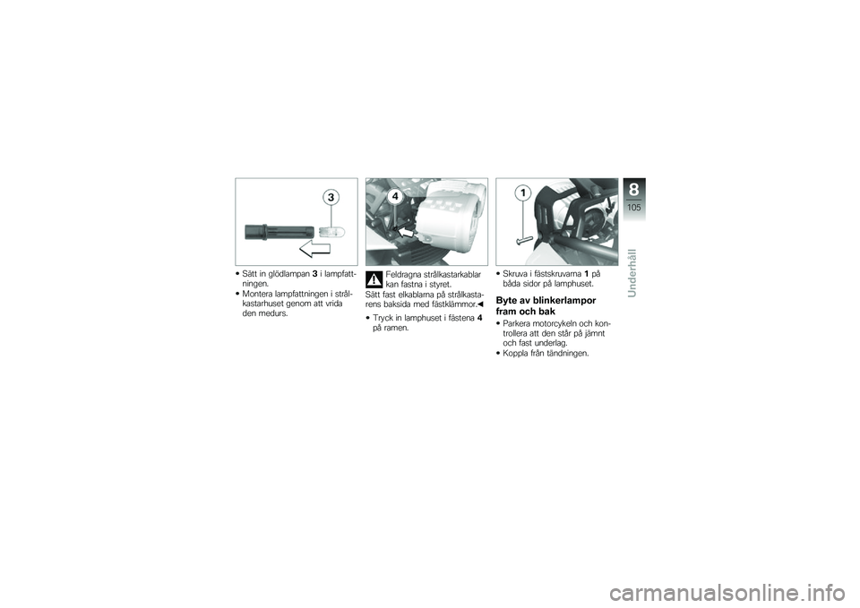 BMW MOTORRAD K 1300 R 2012  Instruktionsbok (in Swedish) �6��� ��
 ��	���	���%��
�&� �	���%������
��
��
�
�
���
��
�� �	���%�����
��
��
�
 � �����	���������\b��
� ��
�
�� ��� �\f������
�
 ��
��\b