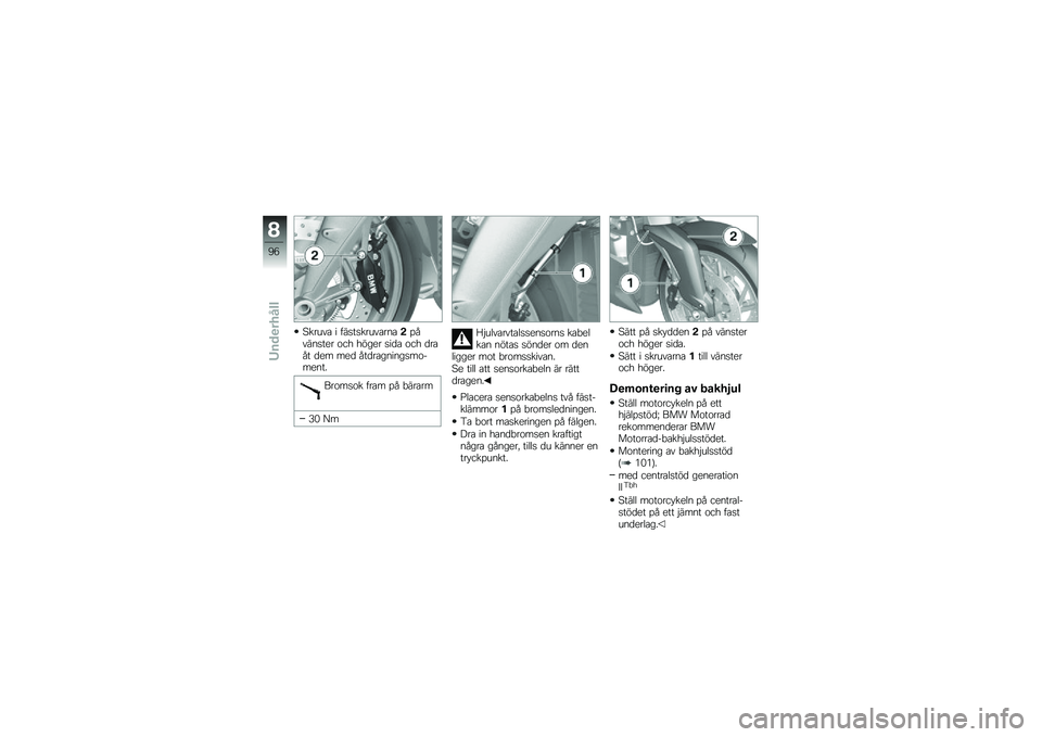 BMW MOTORRAD K 1300 R 2012  Instruktionsbok (in Swedish) �6���\b�\f� � ��������\b�\f���
��!�%��\f��
���
� ��� ����
� ���� ��� ����� ��
� ��
� �������
��
�������
�
��
������� ���� �%� �!��