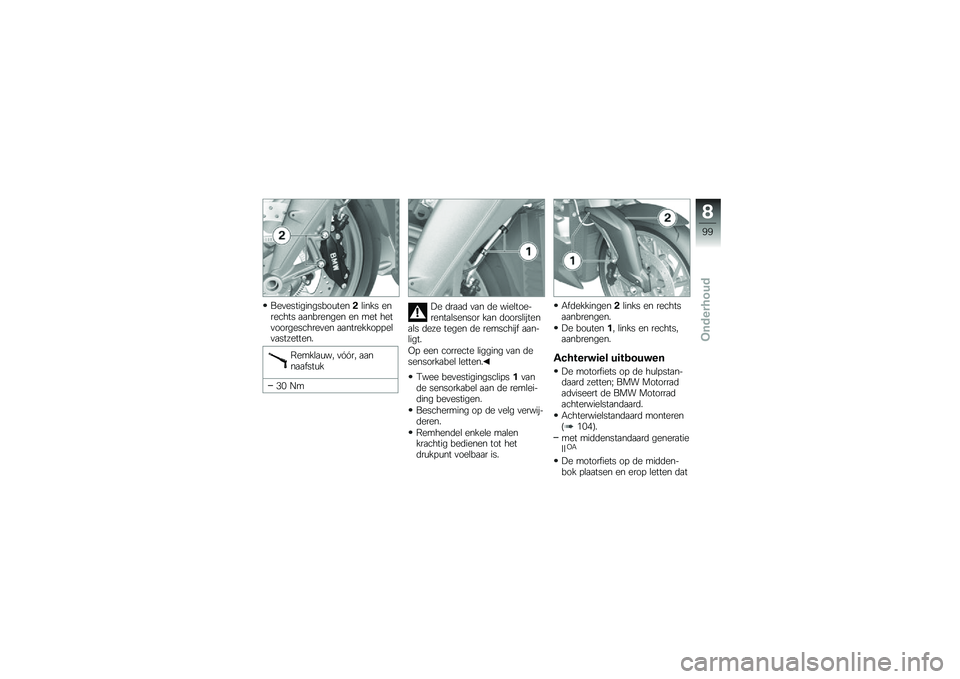 BMW MOTORRAD K 1300 R 2012  Handleiding (in Dutch) ���
������������\f�����\b���� �������� �
�
�������� �� ��� ����
�����������
�� �
�
�������� � ��\b�
�
���������
�7����\b�
�