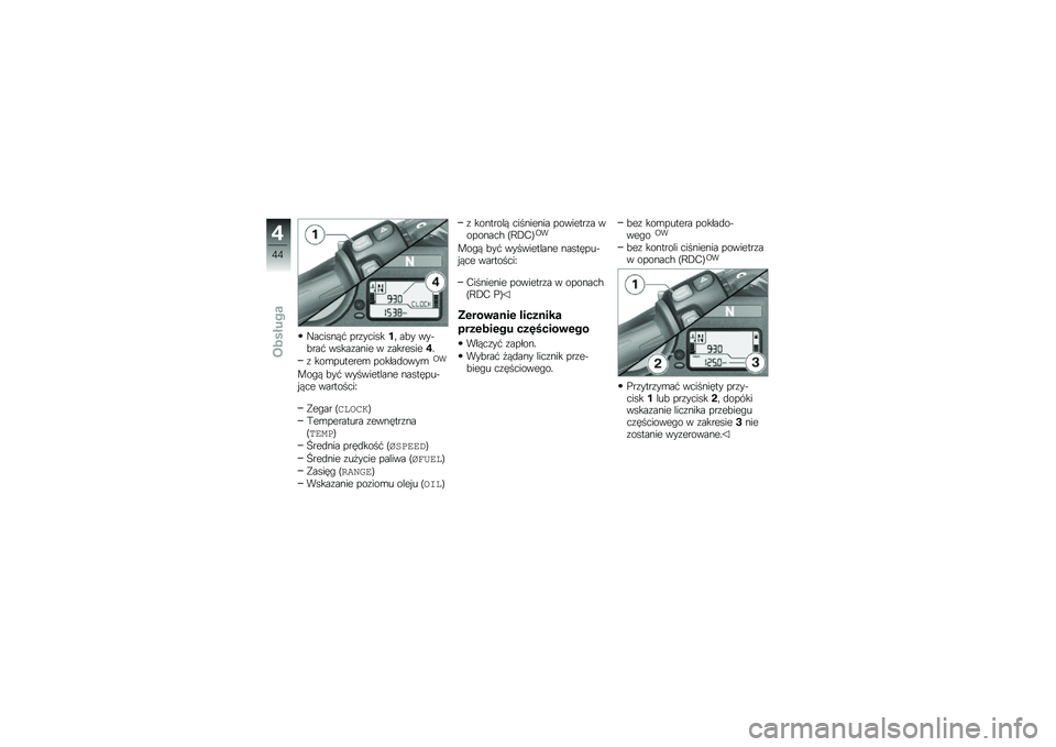BMW MOTORRAD K 1300 R 2012  Instrukcja obsługi (in Polish) �F�������$ ���\f�������	 ��#� ����#���$ �����\f���� � �\f�������� � 
�\f ���\b�������\b ������
����\b�@�
���� �#��$ ����������� �