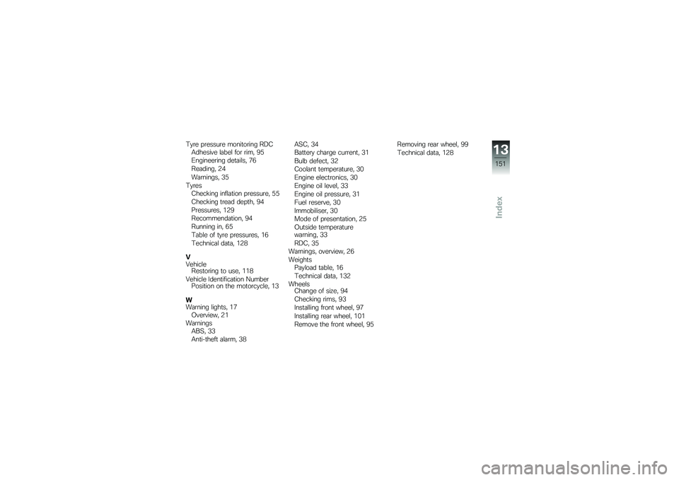 BMW MOTORRAD K 1300 R 2013  Riders Manual (in English) �2�
�\b� ��\b�����\b� �����
��\b��� ��?�9�/������"� �\f�	���\f ���\b �\b���  �*�)
�0�������\b��� ���
�	��\f��  �1�.
���	�����  �6�
��	�\b������  �