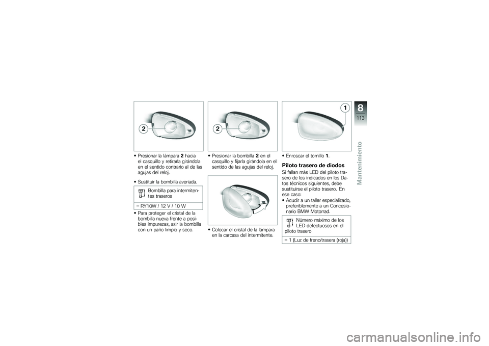 BMW MOTORRAD K 1300 R 2013  Manual de instrucciones (in Spanish) ��	�������	 �� �� �
���	��������� ����\f�
���� � �	����	��	�� �\b��	� ������� �� ������� �����	��	�� �� �� �����\b�
�&�� ��� �	�