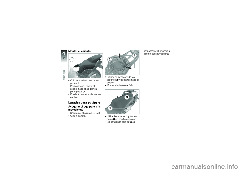 BMW MOTORRAD K 1300 R 2013  Manual de instrucciones (in Spanish) ��	���
� �� �
������	
�-������	 �� ������� �� ��� ���$���	�����
��	�������	 ��� ���	�
��� ��������� ����� ����&� ���	 ��
��