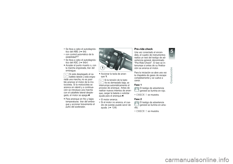 BMW MOTORRAD K 1300 R 2013  Manual de instrucciones (in Spanish) �,� ����� � ���� �� ��
������\b��%��$���� ��� �+��,� �C�6�0�D
��� �����	�� ��
���
� ���� �� ��������������#�B
�,� ����� � ���� �
