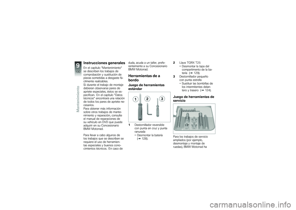 BMW MOTORRAD K 1300 R 2014  Manual de instrucciones (in Spanish) �������
�
��\b��� ������	���
�%� �� ������
�� �G��������
������G�� �����	���� ��� ��	����(�� �����
��	������&� � ��
�����
�