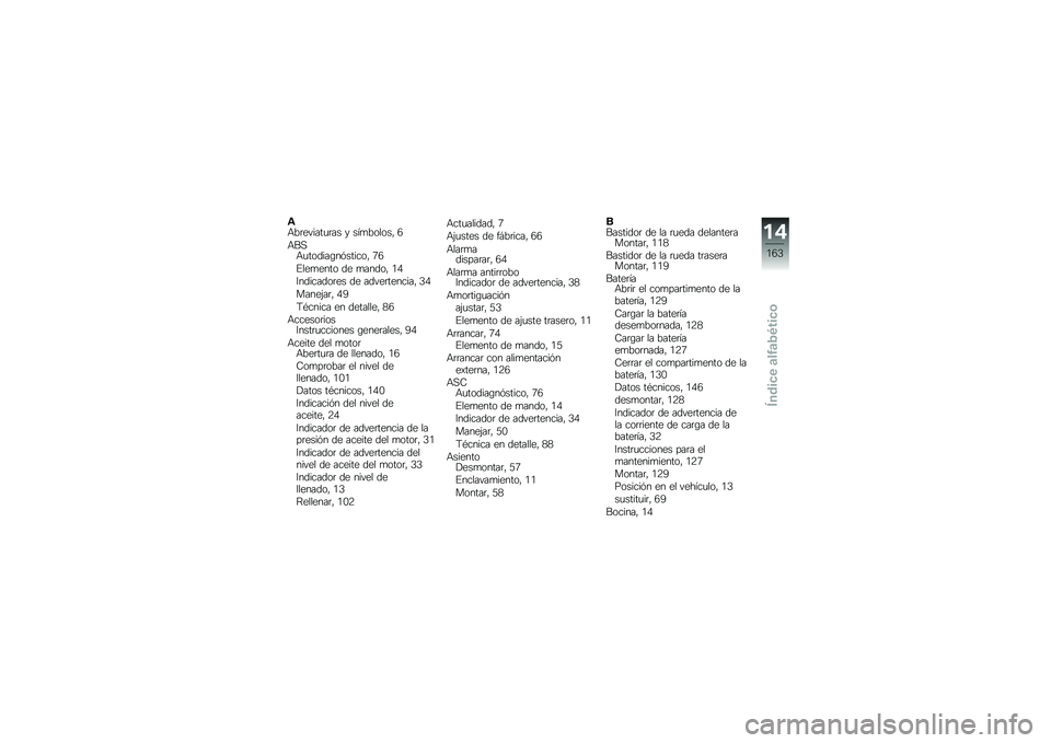BMW MOTORRAD K 1300 R 2014  Manual de instrucciones (in Spanish) �\f�+��	������
�	�� � ���
������" �5
�+��,�+�
������\b��&������" �3�5
�%���
���� �� �
�����" �.�/
�6��������	�� �� �����	�������" �0�/
��