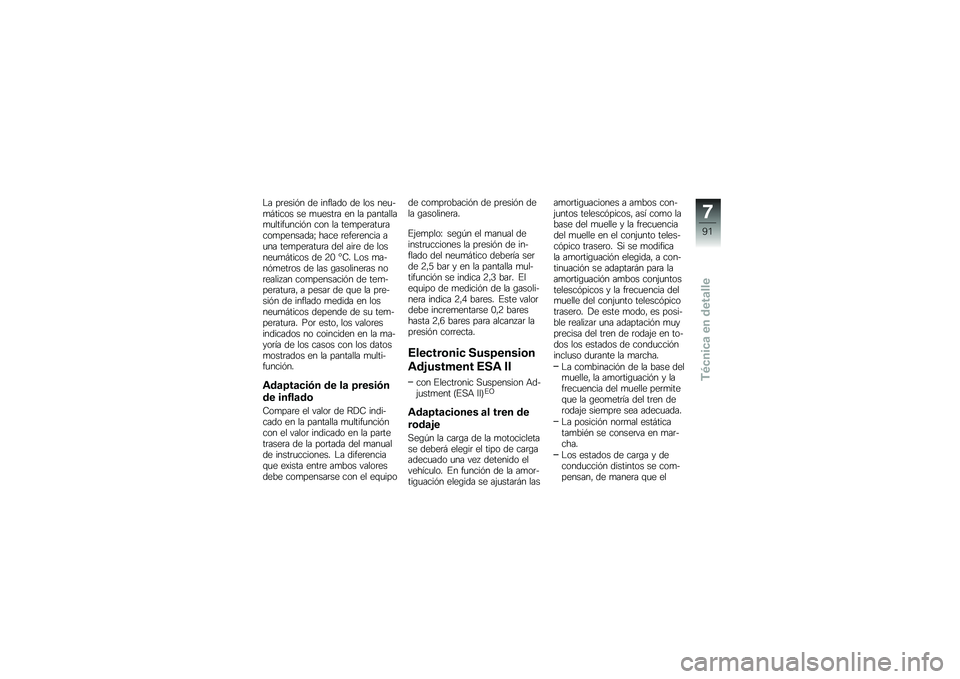 BMW MOTORRAD K 1300 R 2014  Manual de instrucciones (in Spanish) �$� ��	����&� �� ������� �� ��� ���
��
�#����� �� �
�
����	� �� �� ���������
�
�����
����&� ��� �� ���
���	���
�	����
�������