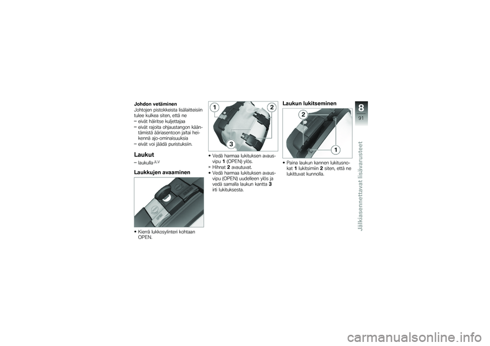 BMW MOTORRAD K 1300 R 2014  Käsikirja (in Finnish) �-�	��+�	�% �����(��%��%
�!������� ���	�������	�� ���	���������	�����
��� ��
���� �	����� ���� ��
����� �������	� ��
�������