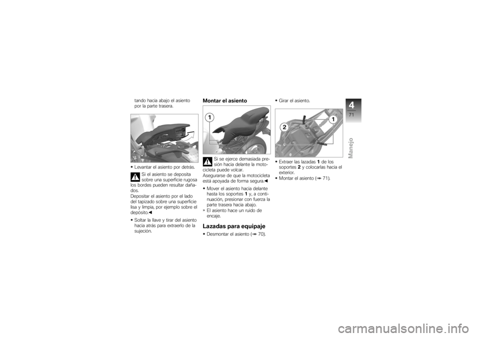 BMW MOTORRAD K 1300 R 2008  Manual de instrucciones (in Spanish) ����� ����� ����&� �� �������
���	 �� ���	�� ��	����	��
�#�������	 �� ������� ���	 ����	�!��
�,� �� ������� �� ��������
�