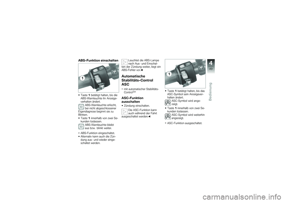 BMW MOTORRAD K 1300 R 2011  Betriebsanleitung (in German) �$��8���\f�
� ����
 ���
�\b���	����

�"�
���
�#��
��$���� ��
���
��/ ��� �	��
��2��*�;�
����
�����
 ��� ����
���
�*��
���
���
� �$��	�
���,
��2�