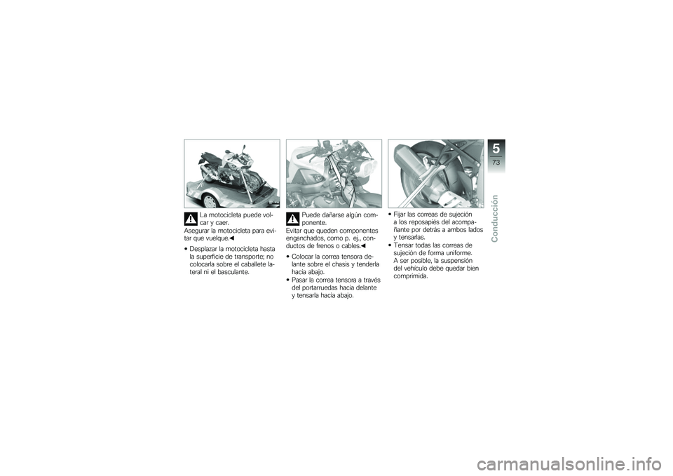 BMW MOTORRAD K 1300 R 2011  Manual de instrucciones (in Spanish) �0� ��\b��\b�����
�� ���
�	�
 � �\b��+��� �) ���
��!
�8��
�,���� �� ��\b��\b�����
�� ���� �
� ��+��� �(��
 � ��
��(��
�!
�$�
�����1�� �� ��\b��\b