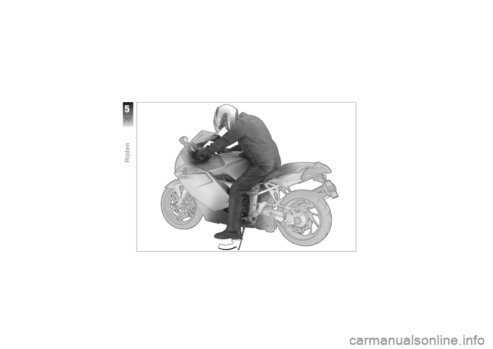 BMW MOTORRAD K 1200 S 2005  Handleiding (in Dutch) 570zRijden 