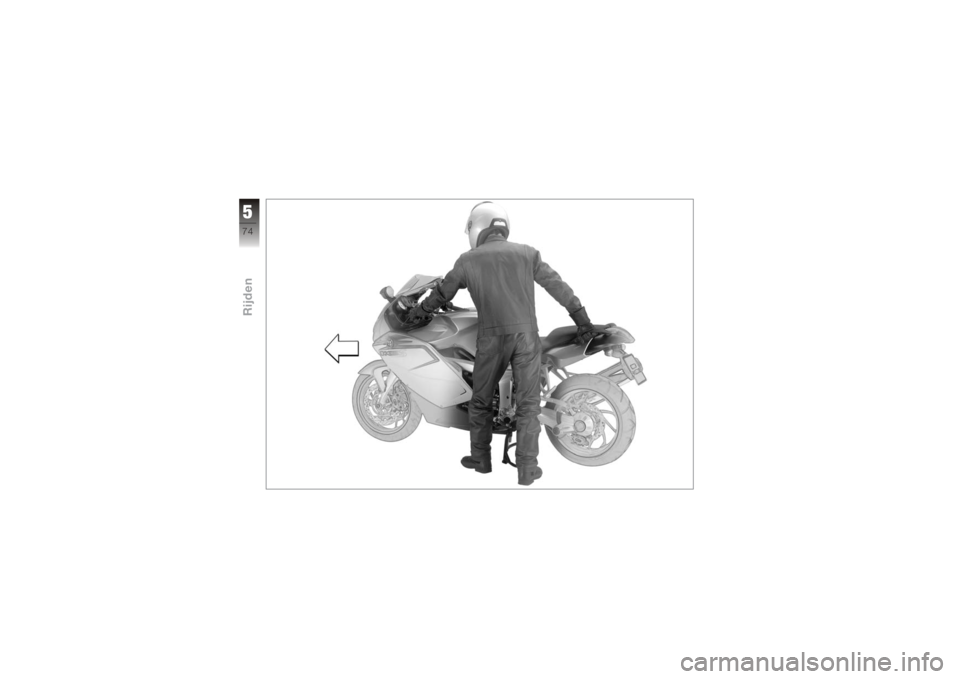 BMW MOTORRAD K 1200 S 2005  Handleiding (in Dutch) 574zRijden 