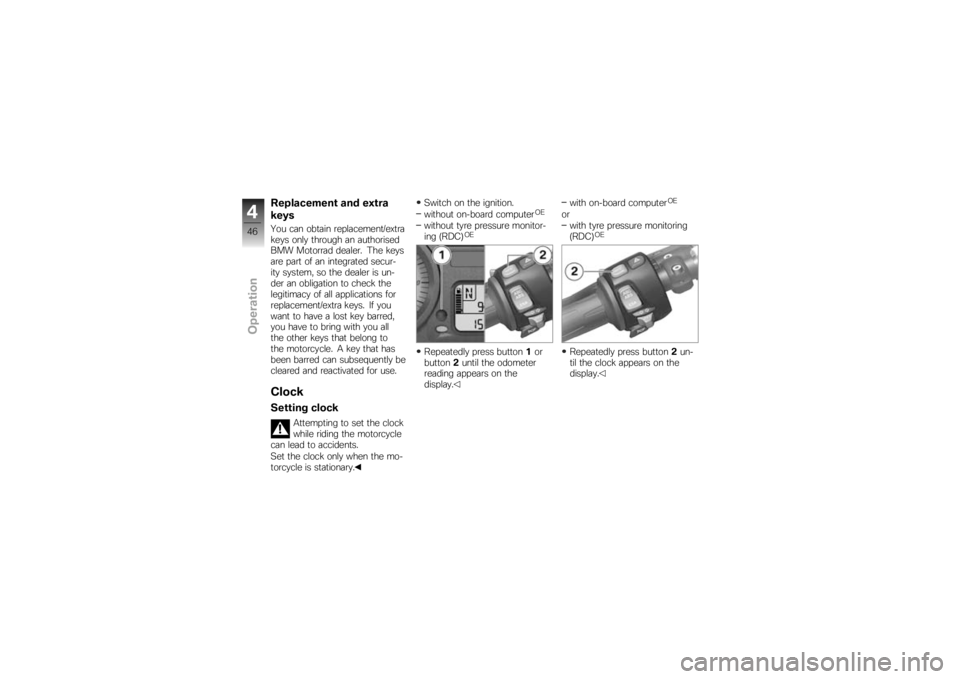BMW MOTORRAD K 1300 S 2009  Riders Manual (in English) �#��"�������� ��� ��<���
�8��-�
�%�� ��	� ���
�	�� �����	������
�I��&�
��	
���
� ����
 �
������ �	� �	��
�������
��� ���
����	� ���