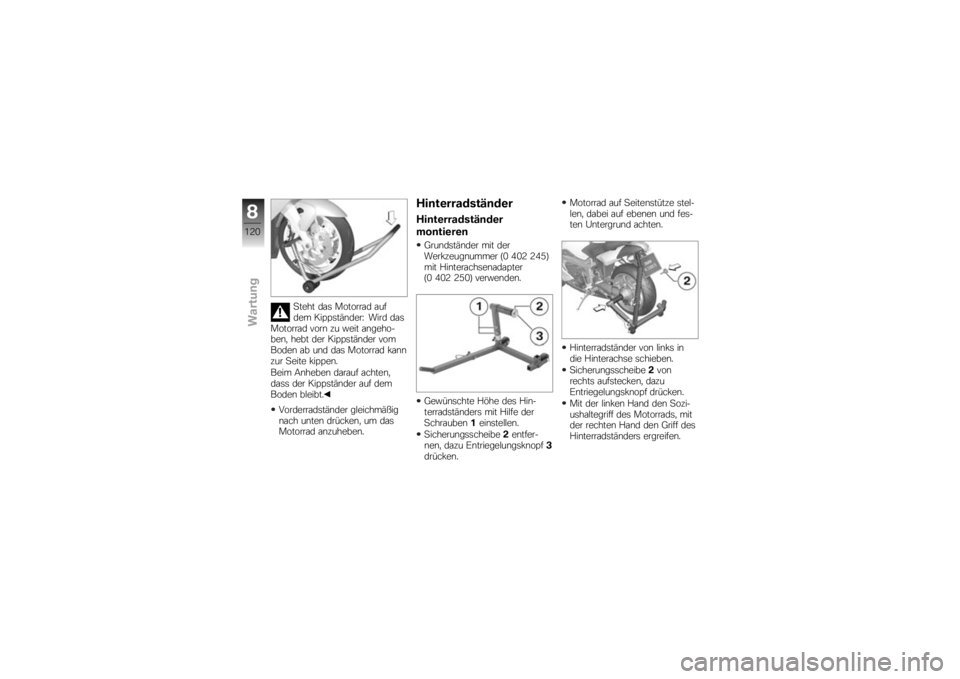 BMW MOTORRAD K 1300 S 2009  Betriebsanleitung (in German) �
���� ���	 �������� ���
��� ���>�>�	��5�����I ���� ���	
�������� ���� �%� �!��� �������
����
 ���� ��� ���>�>�	��5���� ���
