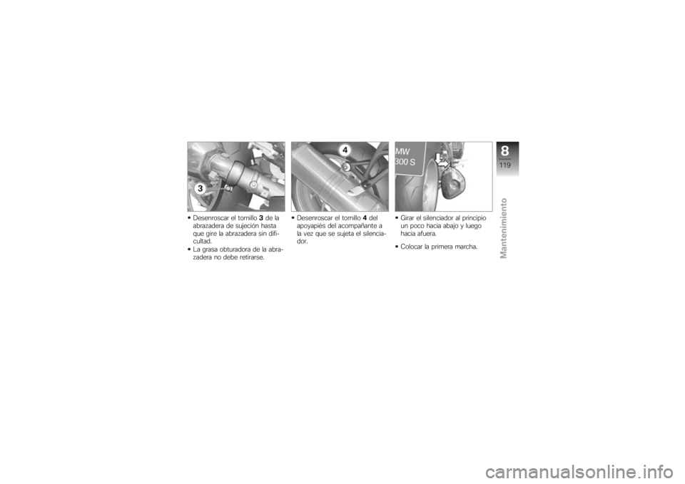 BMW MOTORRAD K 1300 S 2009  Manual de instrucciones (in Spanish) � �����	�����	 �� ���	�����
��� ��
���	������	� �� ��
�&����%� �����
��
� ���	� �� ���	������	� ��� �����
��
����� �#� ��	���