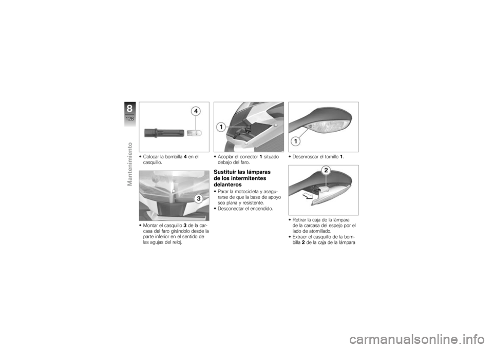 BMW MOTORRAD K 1300 S 2009  Manual de instrucciones (in Spanish) �-������	 �� ���
�����
� �� ��
�����
����� ������	 �� �����
����
��� �� ���	�
���� ��� ���	� ���	�!����� ����� ��
���	�� �