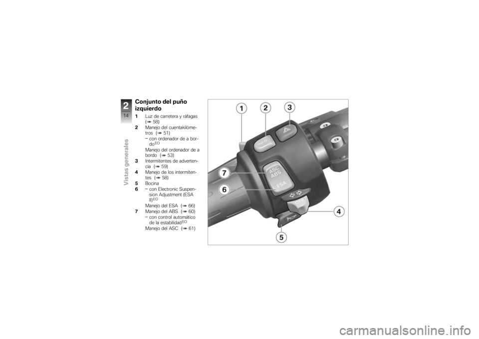 BMW MOTORRAD K 1300 S 2009  Manual de instrucciones (in Spanish) �#�	��!����	 ��� �5��7�	
��.�4������	
�
�#�
� �� ���	�	����	� � �	�!�����
�< �6�>�=
� �����&� ��� ��
�����@���%�
��
��	�� �< �6�1�=
��� ��	���