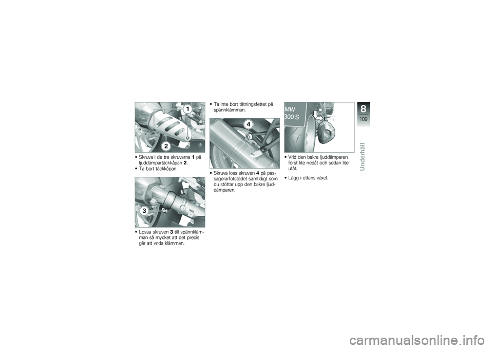 BMW MOTORRAD K 1300 S 2009  Instruktionsbok (in Swedish) 
������
 � �	�
 ���
 ������
���
�)��(��#��	�	����
�������(��
��-�.
��
 �,�\b�� ������(��
��.
�E�\b���
 ������
��2���� ����������%��
� ��(