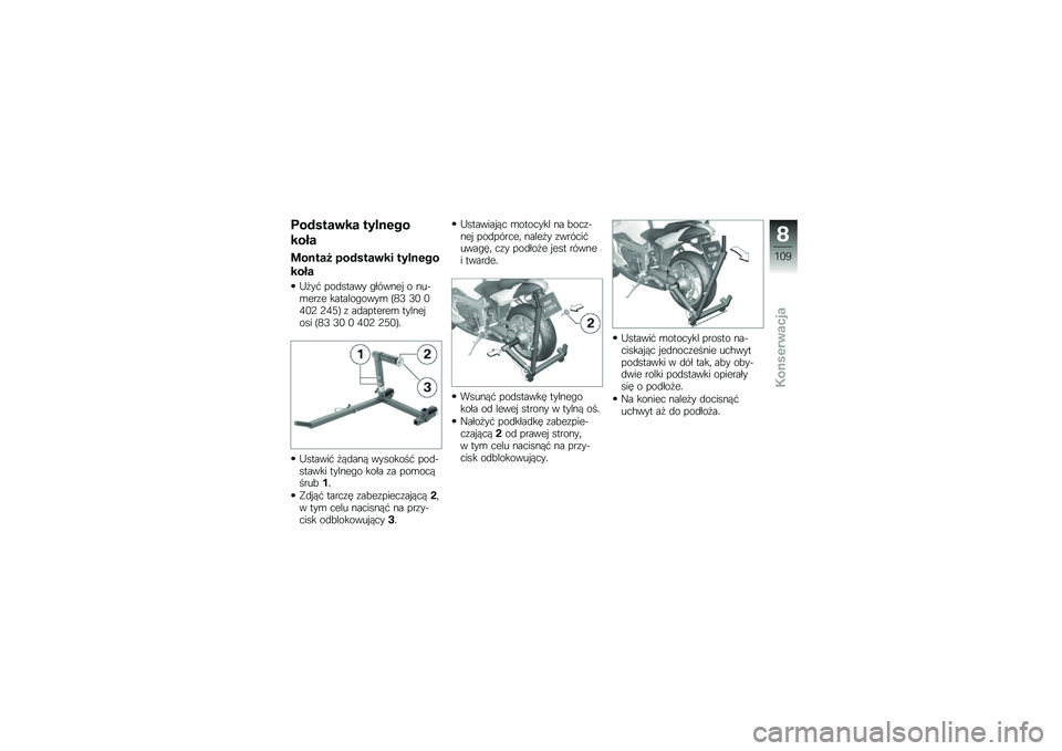 BMW MOTORRAD K 1300 S 2009  Instrukcja obsługi (in Polish) 
���	�\f��\b� ��\b �������
����\b
�����\b�8 �#��	�\f��\b� �� �������
����\b
�F�&��# �!�\b�	����� �*�3�)���
� �\b ��
�(��
���
 ������\b�*�\b��� � �8