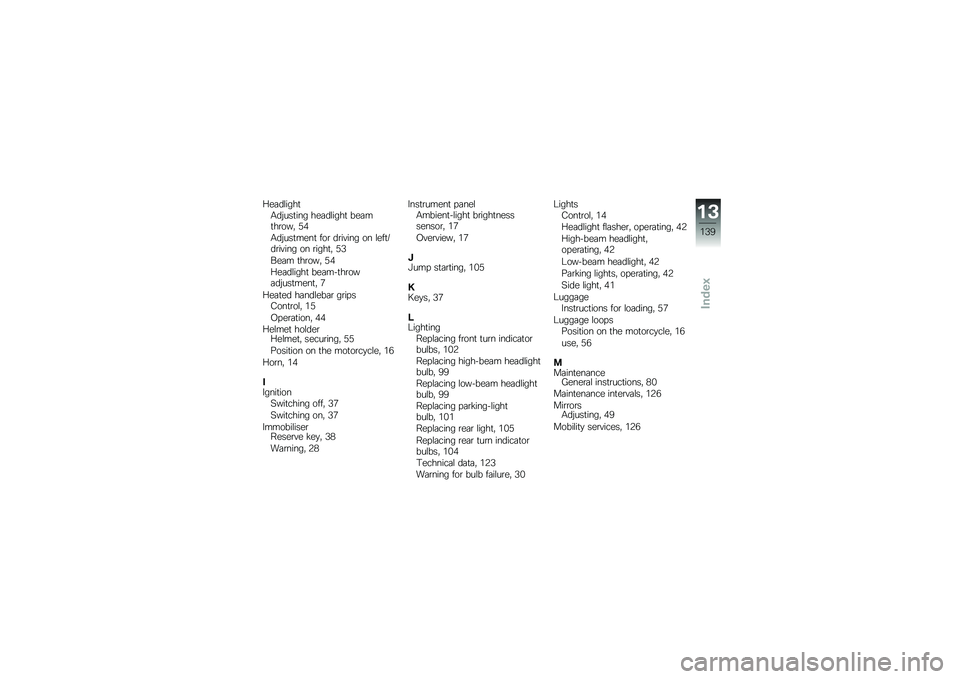 BMW MOTORRAD K 1300 S 2013  Riders Manual (in English) �/��	��\f����
�)��$���
��� ���	��\f����
 ���	��
��\b���  �+�(
�)��$���
����
 ���\b ��\b��"��� �� �\f���
�9��\b��"��� �� �\b����
�  �+�2
���	� �
��