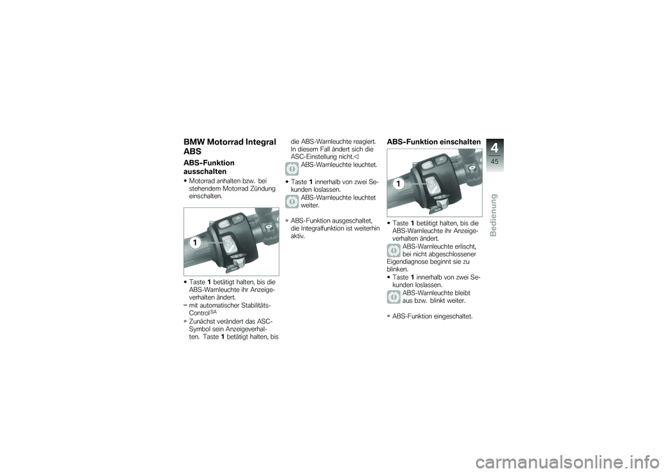 BMW MOTORRAD K 1300 S 2013  Betriebsanleitung (in German) ��\f� �\f�������$ �
�	��\b����
���2
���2�3�(�%�	�����	
��%��������\b�	
�������\f� �\f�\b��\f�#���\b ��%�!� ����	�����\b��� �������\f� �C��\b�