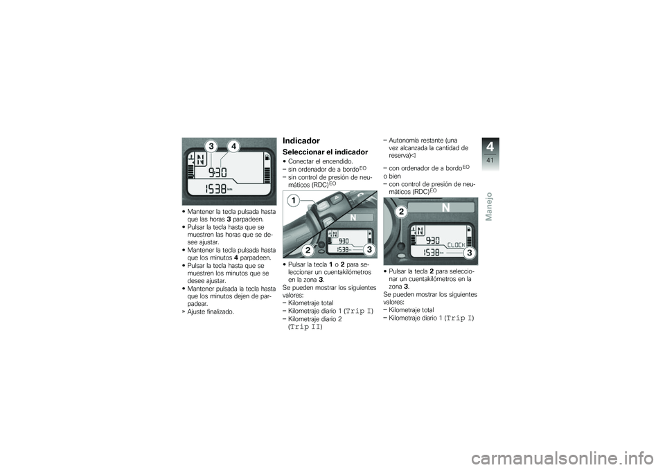 BMW MOTORRAD K 1300 S 2013  Manual de instrucciones (in Spanish) ��������	 �� ����� ��
����� ������\f�
� ��� ���	������	�������
��
����	 �� ����� ����� �\f�
� ���
�
����	�� ��� ���	�� �\f�
�