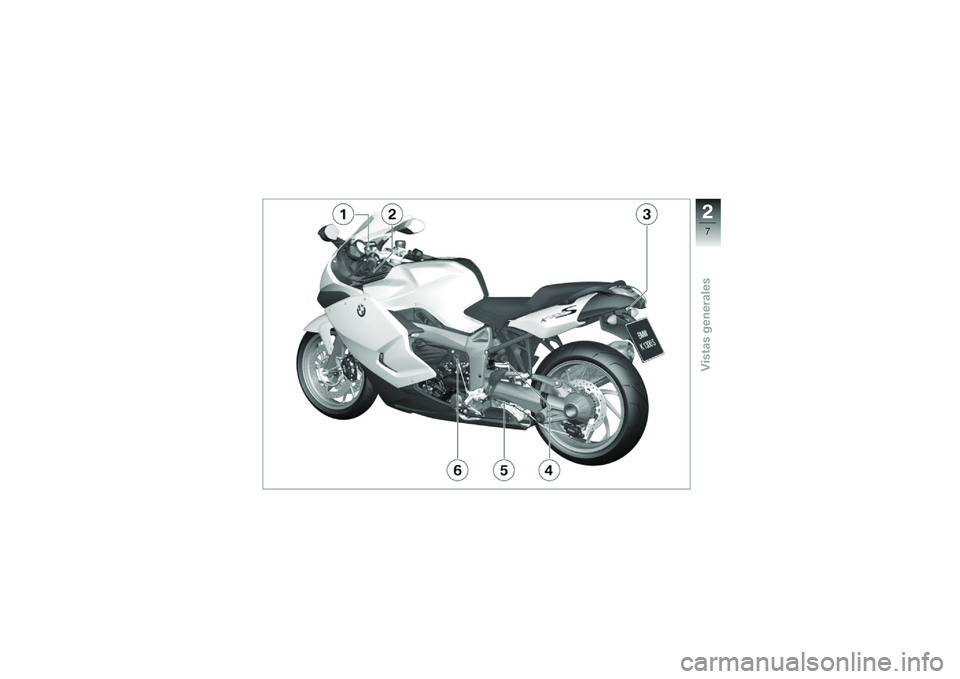 BMW MOTORRAD K 1300 S 2013  Manual de instrucciones (in Spanish) �
�8
�5�����
��������
��� 