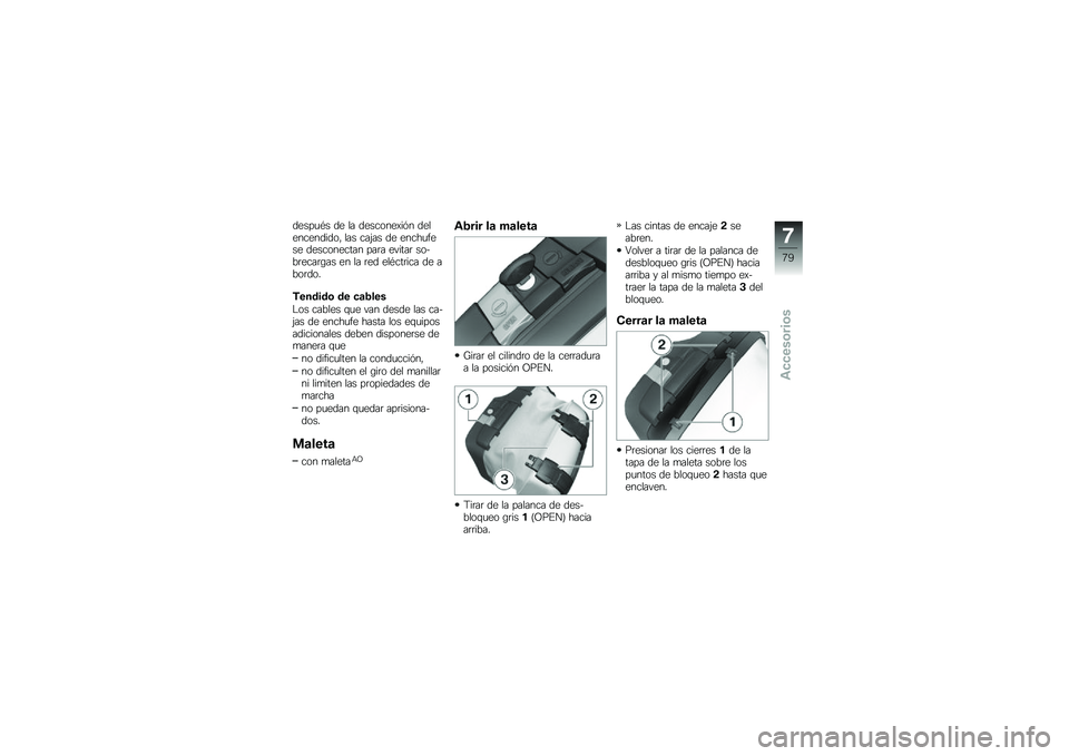 BMW MOTORRAD K 1300 S 2013  Manual de instrucciones (in Spanish) �����
�*� �� �� ��������)��%� ������������� ��� ���&�� �� �����
���� ����������� ���	� ������	 ���$��	����	�\b�� �� �� �	