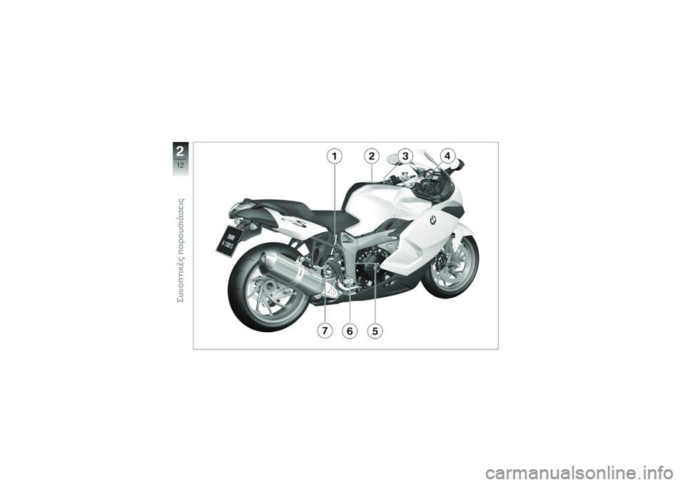 BMW MOTORRAD K 1300 S 2013  Εγχειρίδιο ιδιοκτήτη (in Greek) �
�:�@
�=� �!�
��"�
������"��\b��!���$���� 