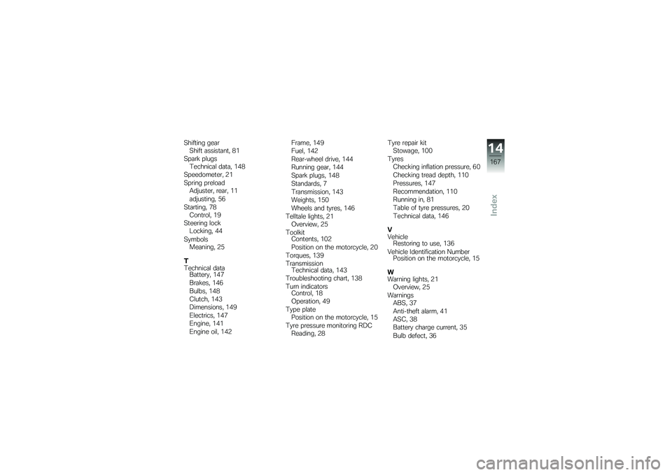 BMW MOTORRAD K 1300 S 2014  Riders Manual (in English) �6����
��� ���	�\b�6����
 �	�����
�	��
�" �(�&
�6� �	�\b�! � �\f����1�������	�\f ��	�
�	�" �&��(
�6� �������
��\b�" �+�&
�6� �\b��� � �\b��\f��	��.��$���
��