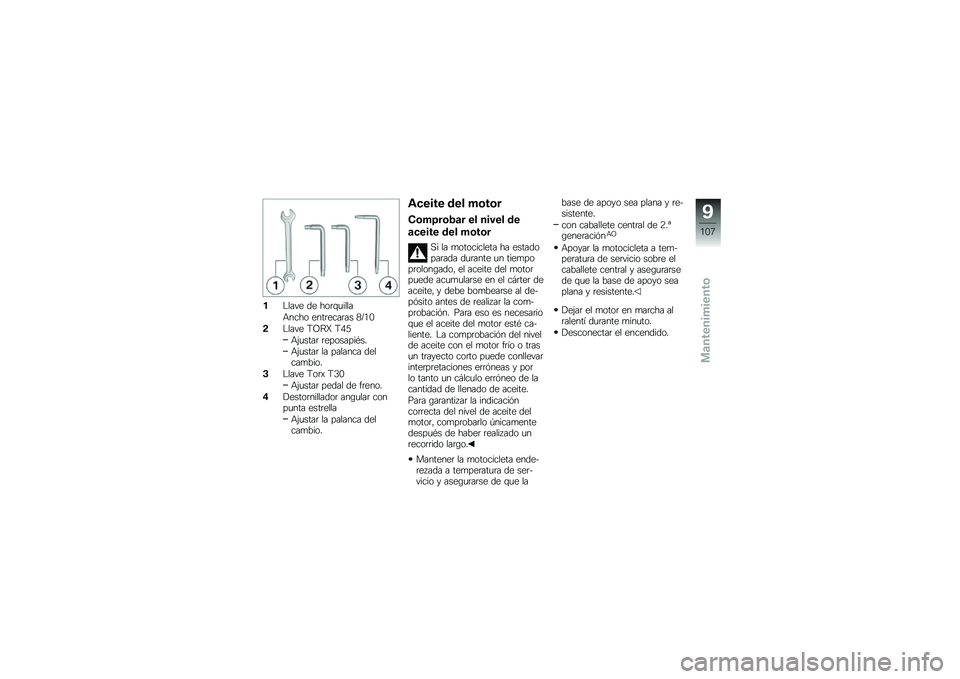 BMW MOTORRAD K 1300 S 2014  Manual de instrucciones (in Spanish) ��$���� �� ���	�\f�
����
�+���� ����	����	�� �1�O�.�-
�!�$���� �;�B�<�] �;�/�2
�+�(�
����	 �	��������*��
�+�(�
����	 �� ������� ������
����