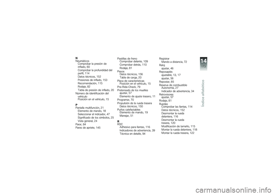 BMW MOTORRAD K 1300 S 2014  Manual de instrucciones (in Spanish) �>���
�
�#������:��
��	����	 �� ��	����&� ����������" �6�-
�:��
��	����	 �� ��	���
������ ������	����" �.�.�/
�!���� ��*�������" �.�2�4
�
