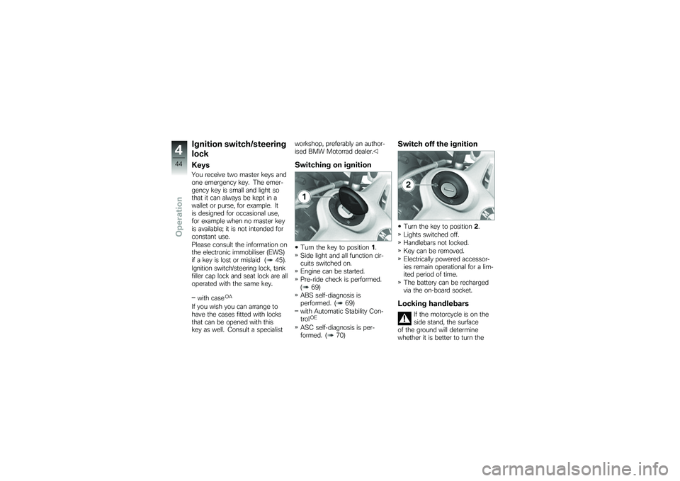 BMW MOTORRAD K 1300 S 2011  Riders Manual (in English) 
�2������� ��&��������\f�\f����
����9
�;�\f��
�A�\b� ��
��
���
 ��*�\b �����
� �%�
�#� ���	�\b��
 �
��
���
���# �%�
�#�( �,�
�
 �
��
��"��
���# �%�
�# 