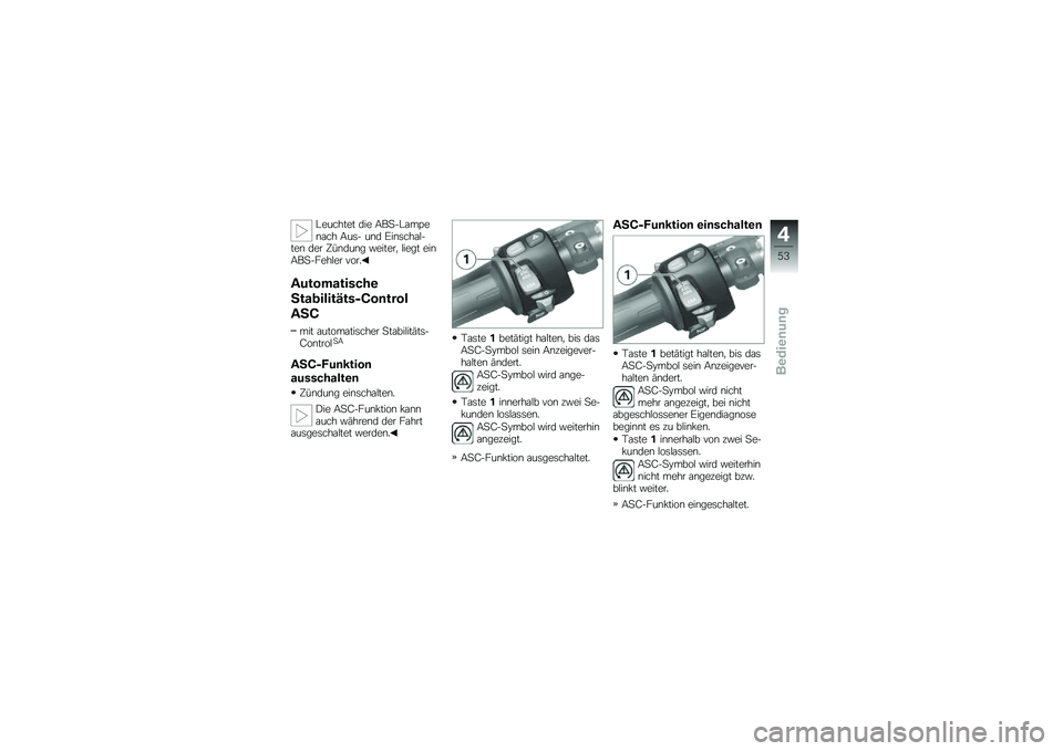BMW MOTORRAD K 1300 S 2011  Betriebsanleitung (in German) 
�/�
�����
� �	��
 ��1��)�/�
���
��
�� ����) ���	 �������
��)��
� �	�
� �,�0��	��� �*�
���
��. ���
�� �
����1��)�\f�
���
� ��\b��+
�$�����\b���
�