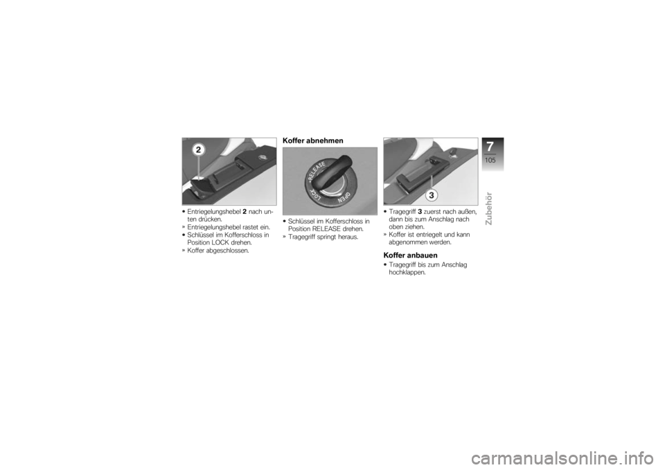 BMW MOTORRAD K 1300 GT 2008  Betriebsanleitung (in German) �.��������#����	�����#
����� ���
��� ����� ���
�.��������#����	�����# ���	��� ����
�
���#��	�	��# �� �������	���#��	�	 ��
�(��	