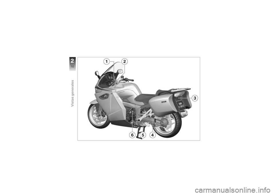 BMW MOTORRAD K 1300 GT 2008  Manual de instrucciones (in Spanish) �
�1�8
�/�����
��������
��� 