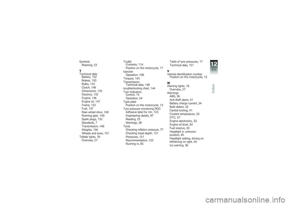 BMW MOTORRAD K 1600 GT 2011  Riders Manual (in English) 
��%���	�\f��\b�������) �1�B
����������\f �
����2������%�) ��7�1
�2������) ��7�
�2��\f���) ��7�1
��\f�����) ��=�:
��������	���) ��7�7
�.�\f���