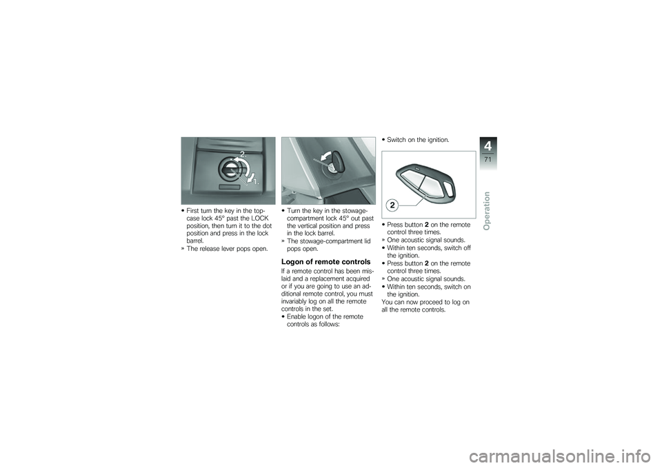 BMW MOTORRAD K 1600 GT 2011  Riders Manual (in English) 
�>���� ���� ��� ���% �� ��� ��	�!�$���� �\f�	�� �=�7�K �!��� ��� �C�8���!�	�����	��) ���� ���� �� ��	 ��� �
�	��!�	�����	� ���
 �!���� 