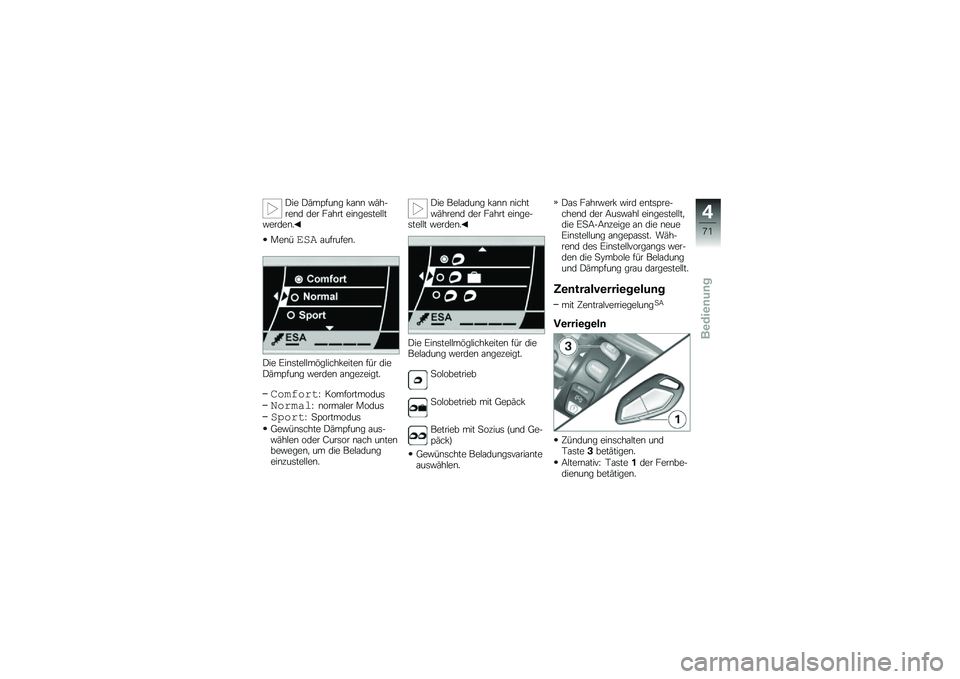 BMW MOTORRAD K 1600 GT 2011  Betriebsanleitung (in German) 
�=�� �=�$���#��� �)��� �+�$��*����
 �
�� �
���� ���������\f�\f��+���
���,
�\b���1������#���#���,
�=�� �������\f�\f��.��\f����)����� �#�1�