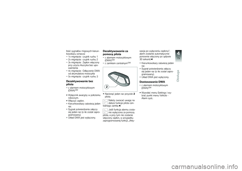 BMW MOTORRAD K 1600 GT 2011  Instrukcja obsługi (in Polish) 
�=�\f�	��# ���*���3�)� ���*�	����- �������(��	������ �	�������@
��X ���*���"����@ ������� ����-� �
�5�X ���*���"����@ ������� ����-�