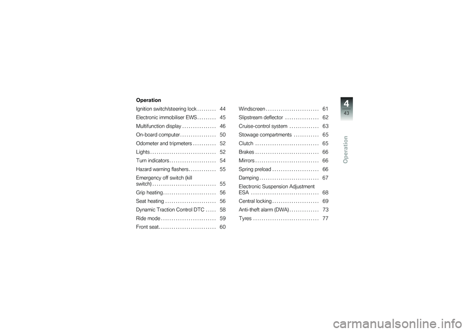 BMW MOTORRAD K 1600 GT 2012  Riders Manual (in English) �!�"���\f�\b���
�����
��� ����
���8��
���\b��� �\f��� � � � � � � � � � ��
�0�\f���
�\b���� �������\f����\b �0��7 � � � � � � � � � ��)
�