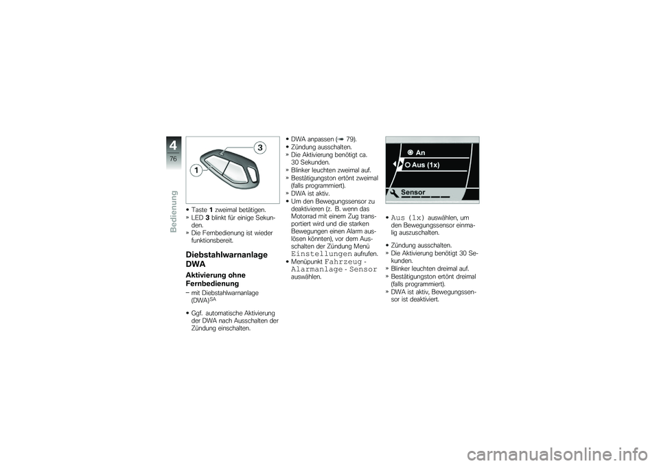 BMW MOTORRAD K 1600 GT 2012  Betriebsanleitung (in German) �-�\f�	����%�!����\f�# ����(�����\b�
�"�5�)�"��#��\b� � ��� ���\b��� �
�� ��\b����\b�
�)�� ����\b������\b��\b� ��	� �!��������\b� ����\b�	����