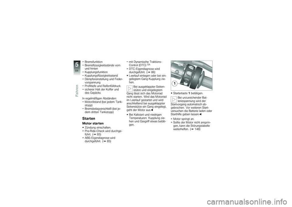 BMW MOTORRAD K 1600 GT 2012  Betriebsanleitung (in German) �����	���\b� ����\b
�����	��#��	�	��� ����	�	��(�\b�� ����\b��\b� ���\b���\b
���>�>�#��\b��	���\b� ����\b
���>�>�#��\b��	��#��	�	��� ����	�	��\f�\b
