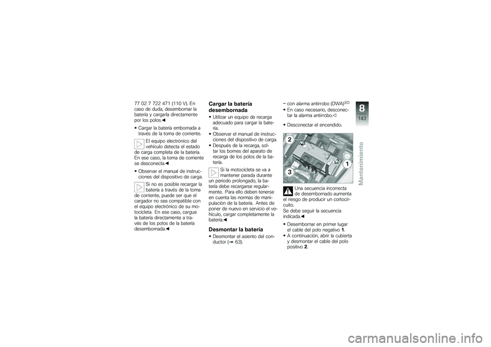 BMW MOTORRAD K 1600 GT 2012  Manual de instrucciones (in Spanish) �6�6 �.�8 �6 �6�8�8 �0�6�/ �E�/�/�. �4�F� �#����� �� ��
��� �����
���	���	 �������	�� � ���	�\b��	�� ���	�����
�������	 ��� ������
�-��	�\b��	 
