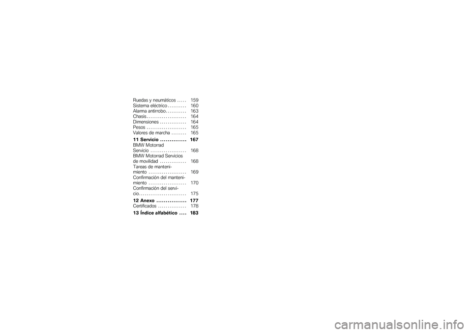 BMW MOTORRAD K 1600 GT 2012  Manual de instrucciones (in Spanish) �?�
���� � ���
�
� ����� � � � � � �/�3�:�,�����
� ���*���	��� � � � � � � � � � � �/�5�.�+���	�
� �����	�	��� � � � � � � � � � � � �/�5�1�